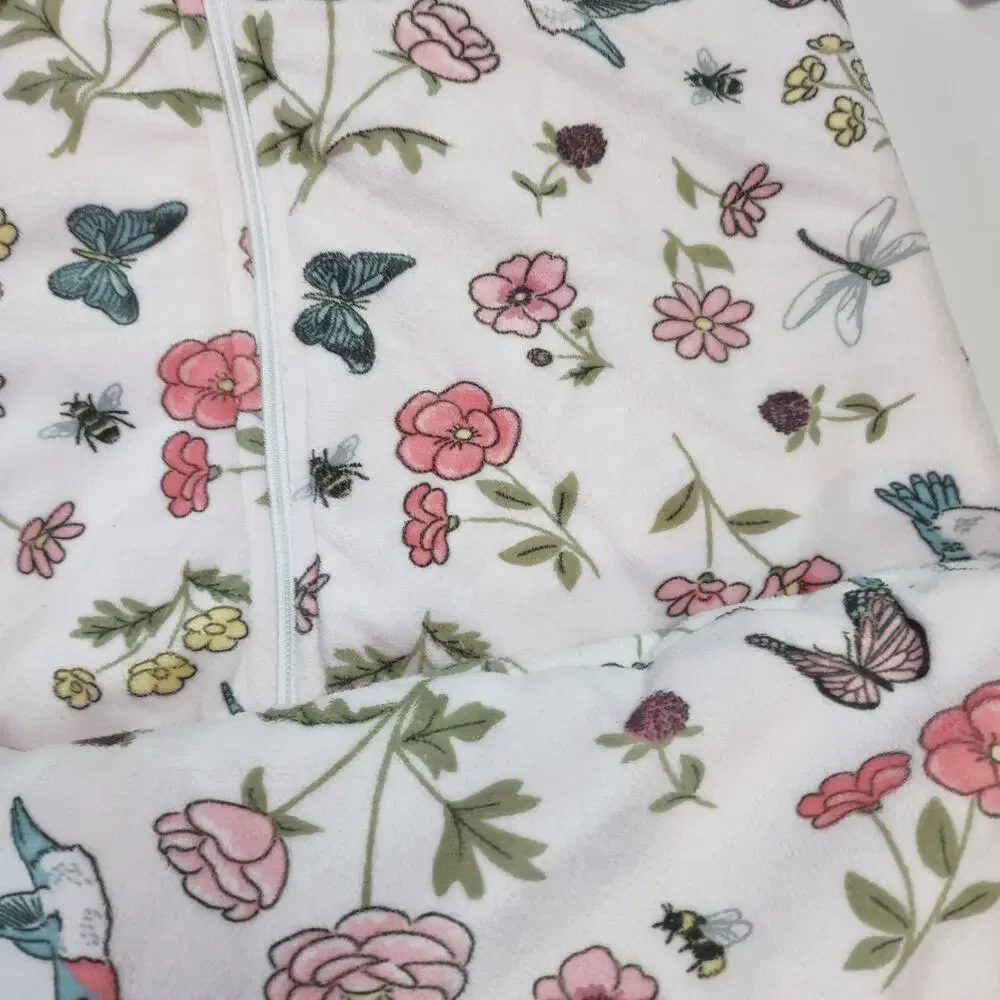 Baby Girl 6-12M Cozy Sleep Sack Bundle Old Navy Floral
